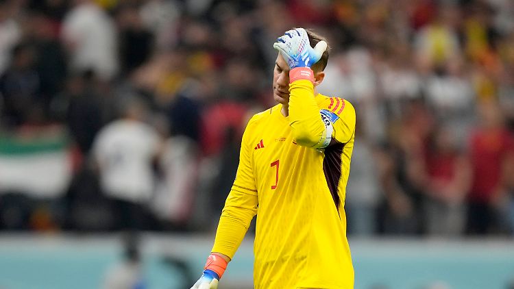 Manuel Neuer ist offenbar mächtig wütend und enttäuscht.