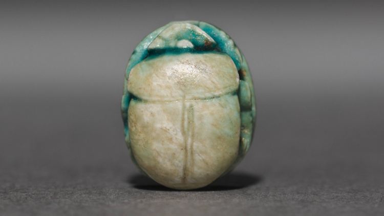 Skarabäus aus dem Alten Ägypten - ein ähnliches Artefakt wird nun in Israel gefunden.