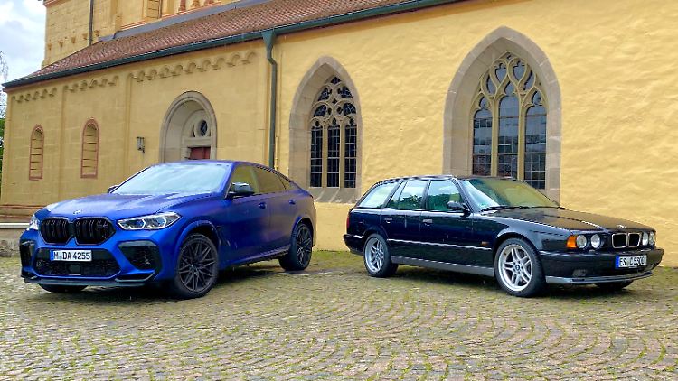 Zwischen dem M5 Touring und dem X6 M liegen gut 30 Jahre.