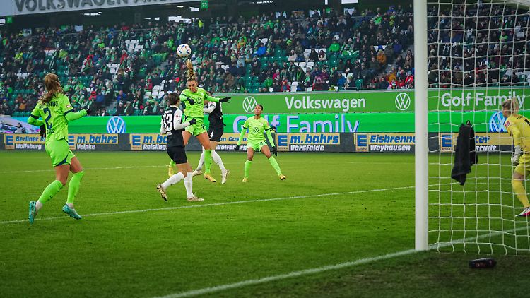 Die Wölfinnen in der Offensive.