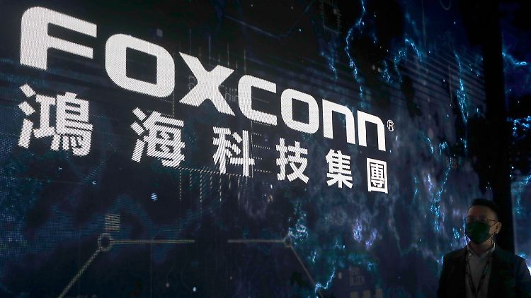 Foxconn produziert in China für Apple. Doch zuletzt gab es Probleme.