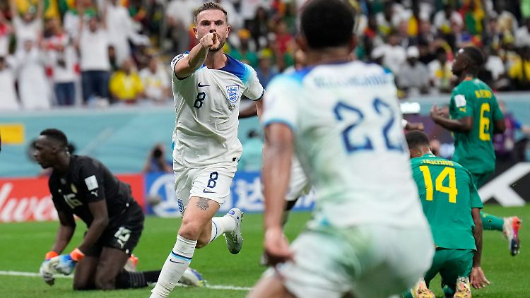 Jordan Henderson vollendete die Vorlage von Jude Bellingham.