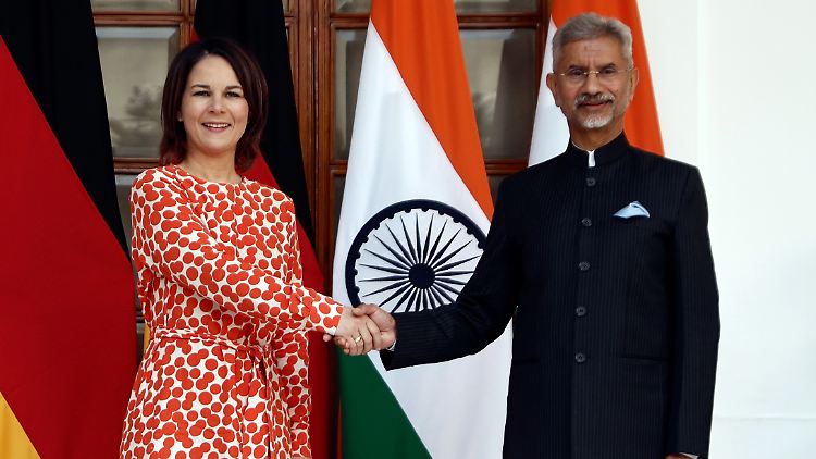 Indien habe auch globale Verantwortung, sagte Baerbock bei einem Treffen mit dem indischen Außenminister Jaishankar.