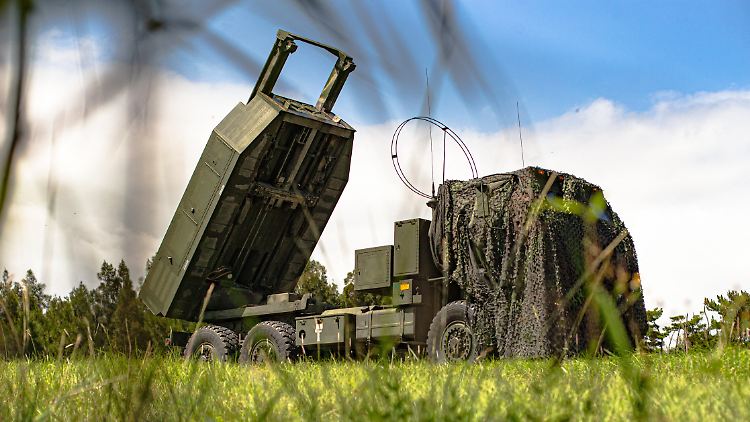 Ein HIMARS-Mehrfachraketenwerfer der US-Streitkräfte (Symbolbild).
