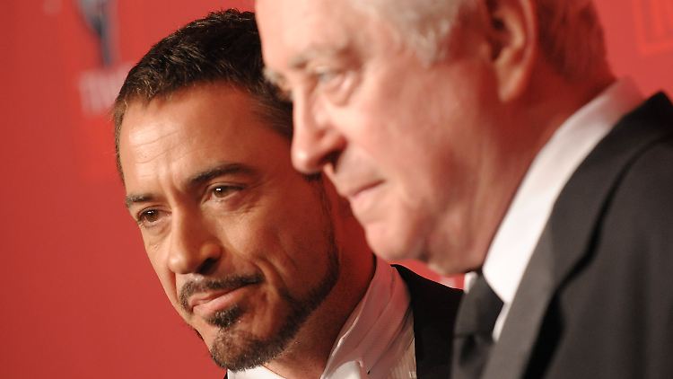 Jahre später bereute Downey Sr. (r.), was er getan hatte.