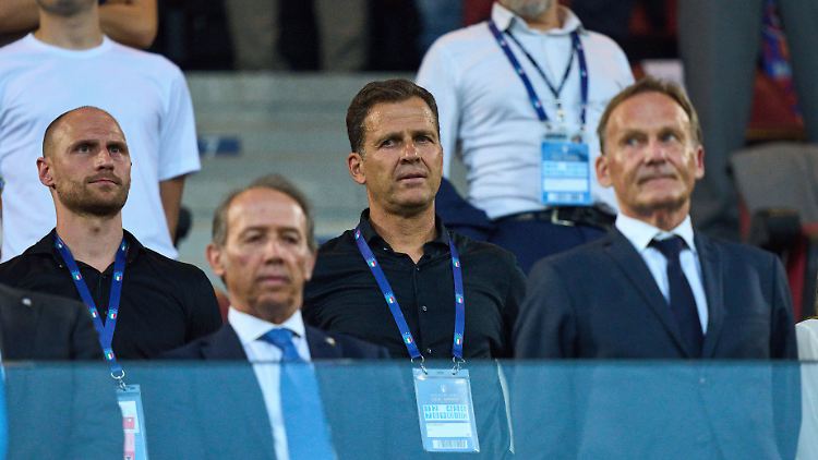 Watzke dankte Bierhoff zum Abschied.