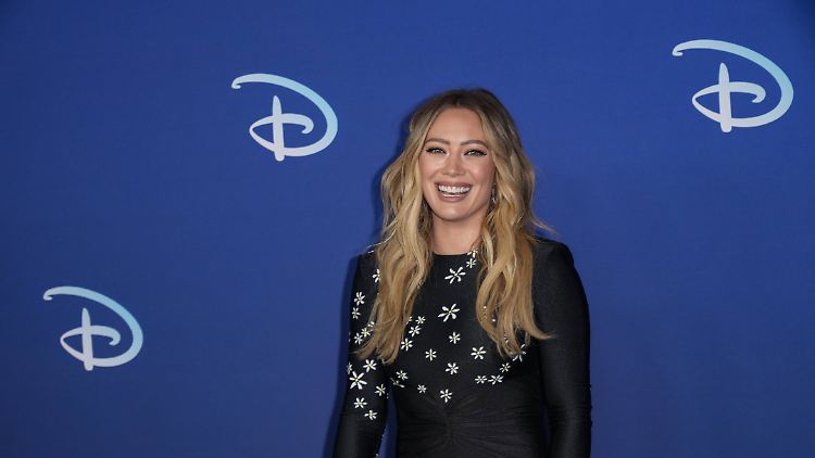 Fühlt sich heute wohl: Hillary Duff.