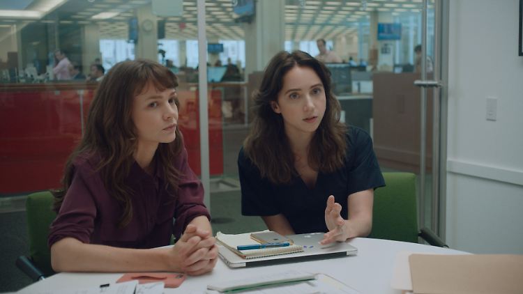 Megan Twohey (Carey Mulligan) und Jodi Kantor (Zoe Kazan) lassen nicht locker.