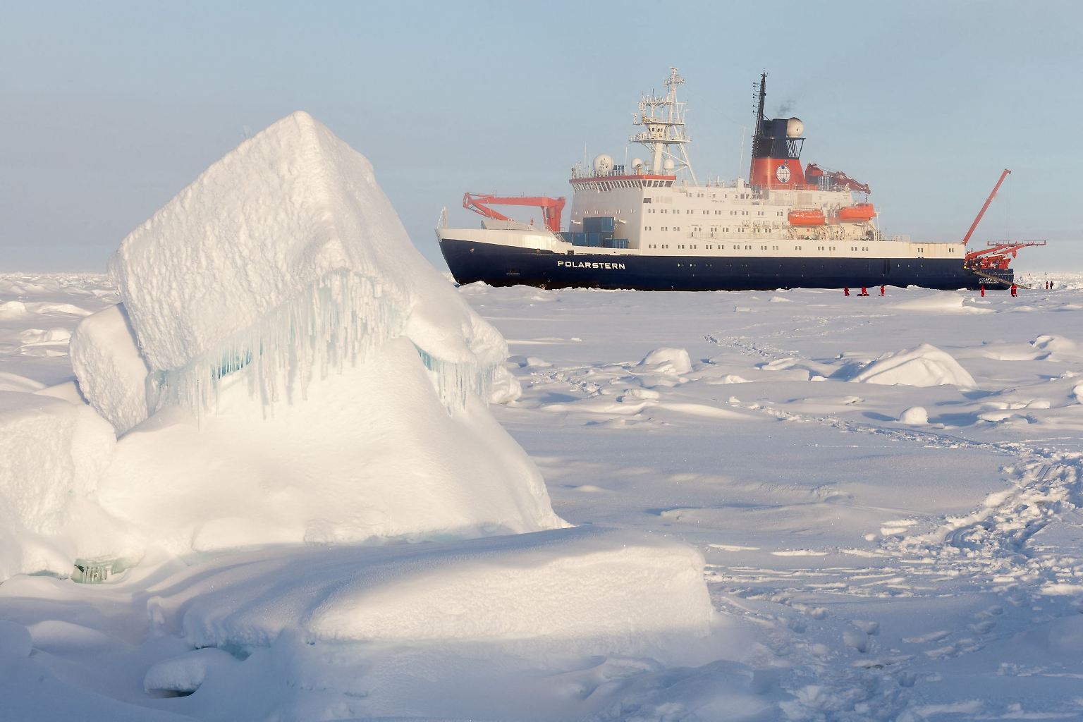 An die erste Expedition des deutschen Forschungsschiffes "Polarstern" kann sich Gotthilf Hempel noch gut erinnern.