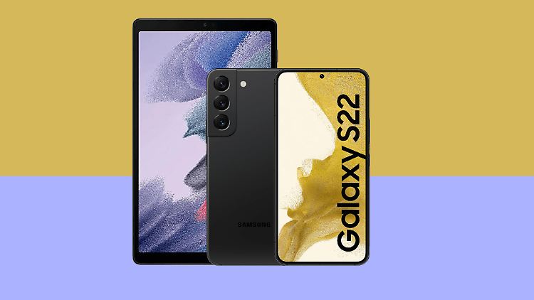 Galaxy S22 und Tab A7 Lite gibt es bei o2 im günstigen Bundle.