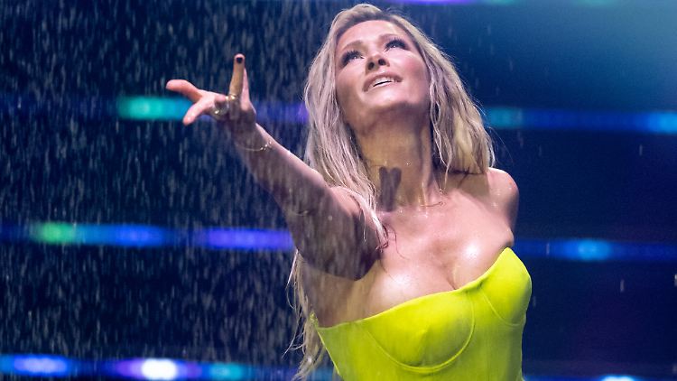 Sie bringt immer vollen Einsatz: Helene Fischer.
