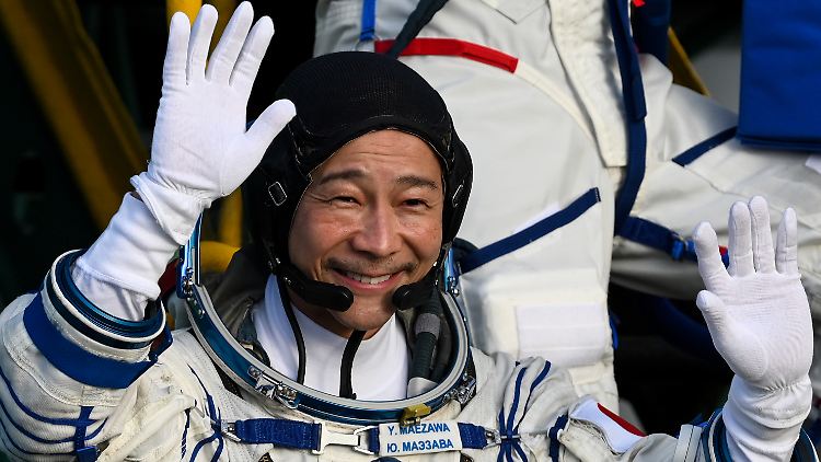 Yusaku Maezawa war bereits im vergangenen Jahr als Weltraum-Tourist zur ISS geflogen.