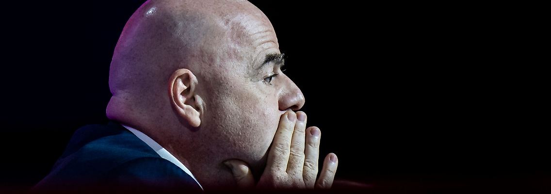 Geschockt vom Tod des US-Sportjournalisten Grant Wahl: FIFA-Boss Gianni Infantino.