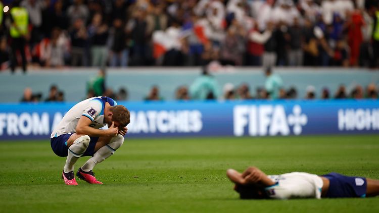England scheitert im WM-Viertelfinale.