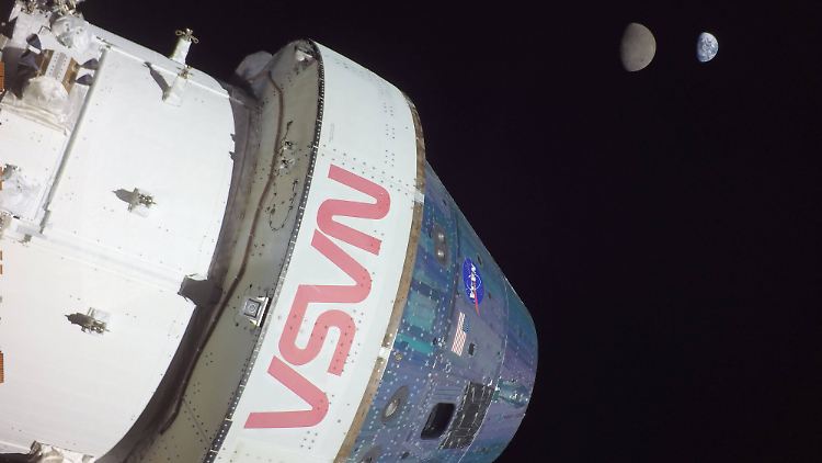 Am 28. November befindet sich die "Orion"-Kapsel am entferntesten Punkt ihrer Reise - nun ist sie zurück auf der Erde.