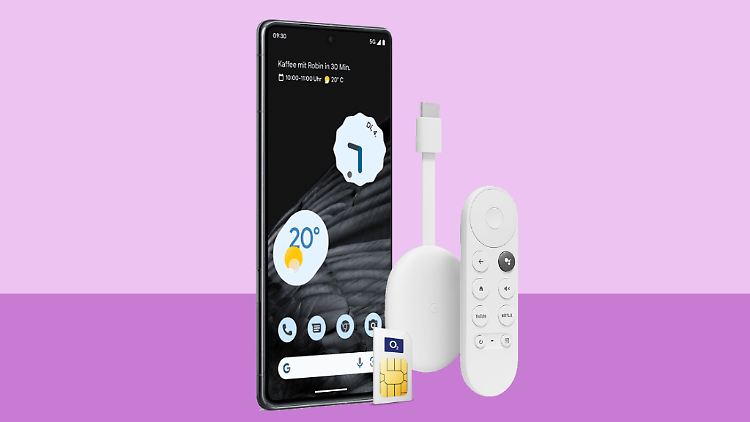 Starkes Angebot: Das Pixel 7 Pro gibt es mit Vertrag und Chromecast günstig bei Saturn.