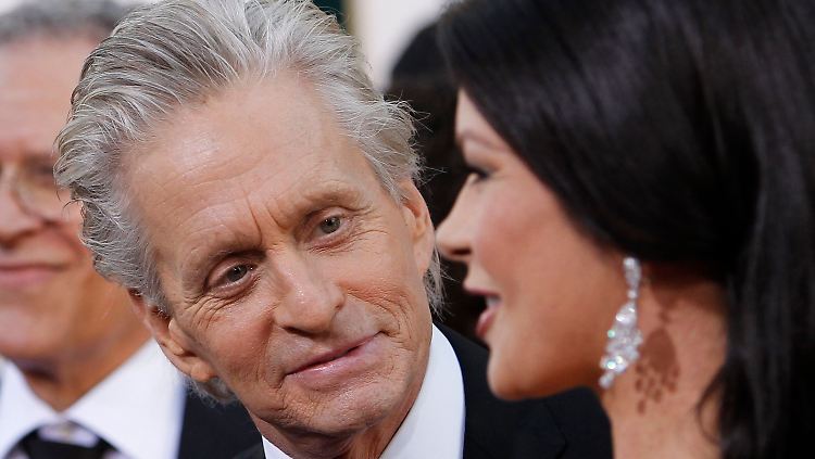 Seine große Liebe, seine Stütze: Catherine Zeta-Jones.
