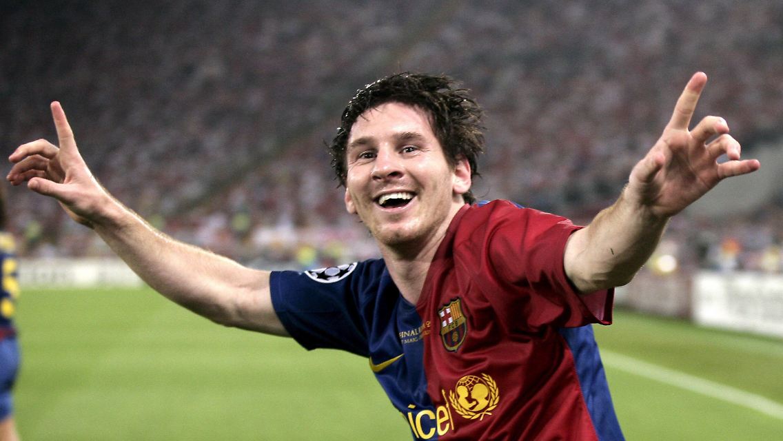 Lionel Messi im Jubelfieber: So mögen ihn die Fans am liebsten.