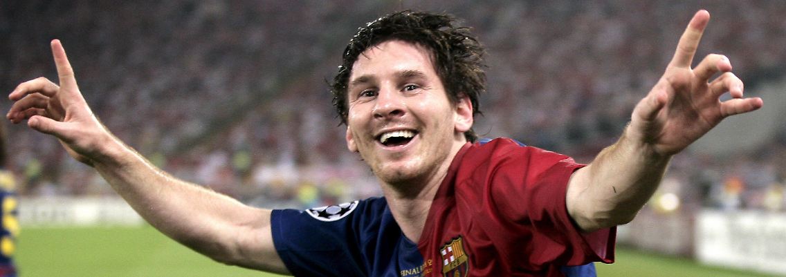 Lionel Messi im Jubelfieber: So mögen ihn die Fans am liebsten.