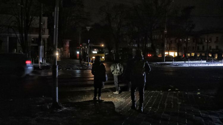 Odessa ist immer ohne Strom und Wasser. Erst gerade gab es einen dreitägigen Blackout.