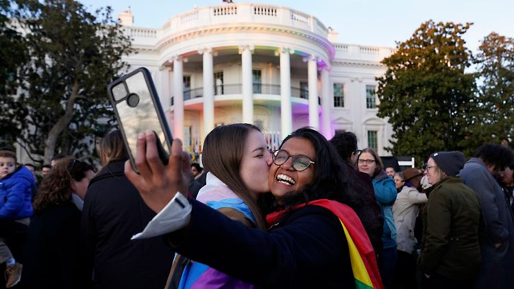 Erleichterung in der LGBTQ+-Community: Das Recht auf Homo-Ehe kann der Supreme Court ihnen nicht mehr nehmen.