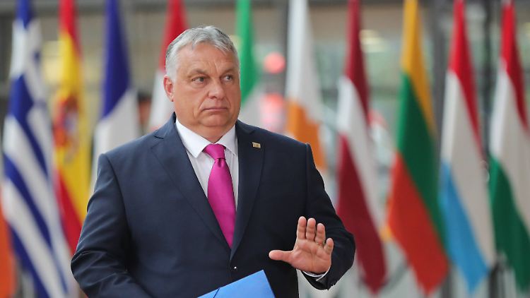 Die EU-Länder verhandeln seit rund einer Woche über neue Russland-Sanktionen. Ungarn stelle sich quer, sagt ein Spitzendiplomat.