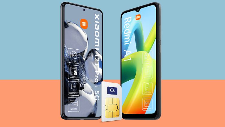 Zwei Xiaomi-Handys im günstigen Doppelpack gibt es mit Vertrag bei Media Markt.