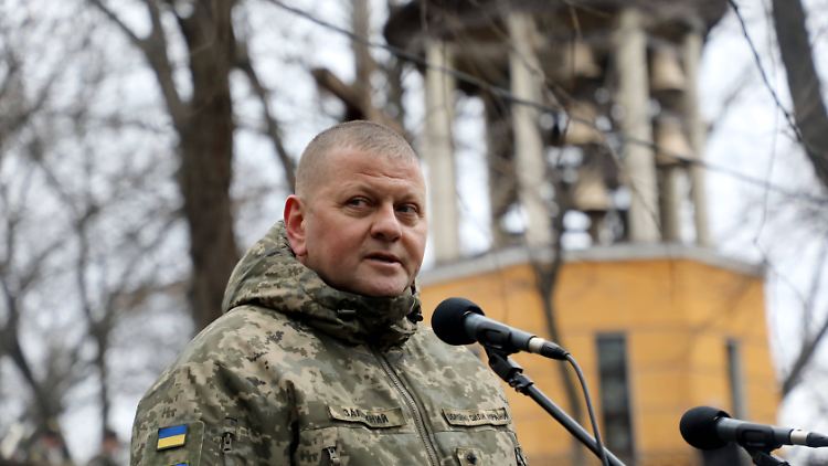 Der ukrainische Oberkommandierende Saluschnyj rechnet bald mit einer erneuten russischen Offensive.