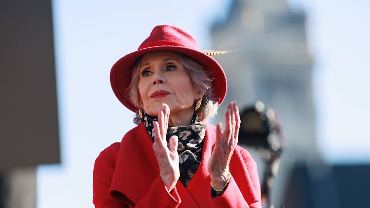Setzt sich fürs Klima ein: Jane Fonda.