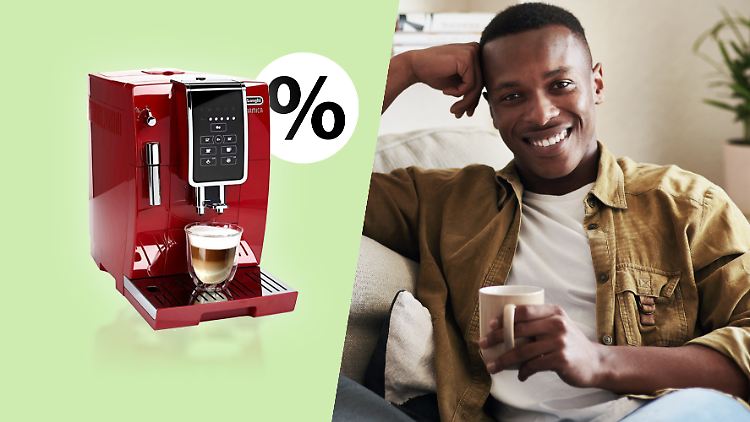 Der Kaffeevollautomat De'Longhi ECAM 358.15.R Dinamica ist gerade im Angebot bei eBay.