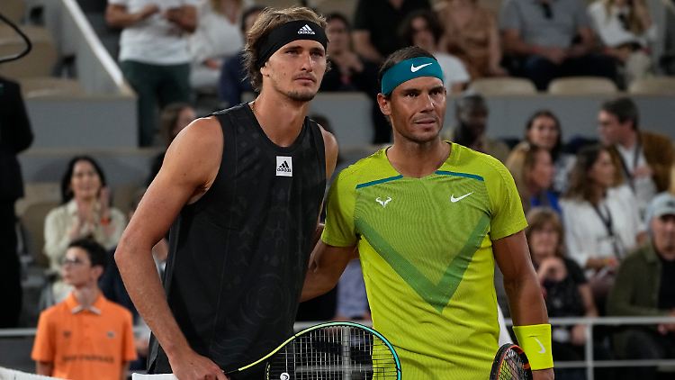 Bald ein gemeinsames Team? Alexander Zverev und Rafael Nadal.