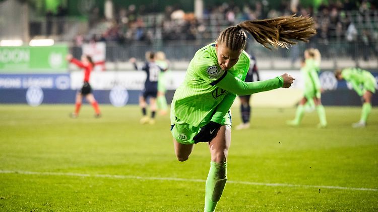 Lynn Wilms und ihre Kolleginnen verzweifelten gegen Slavia Prag.
