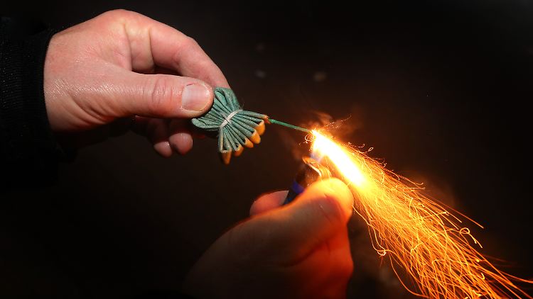 Wegen der Corona-Pandemie war das private Feuerwerk in den vergangenen zwei Jahren vielerorts verboten.