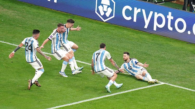Lionel Messi, Fußball-Weltmeister.