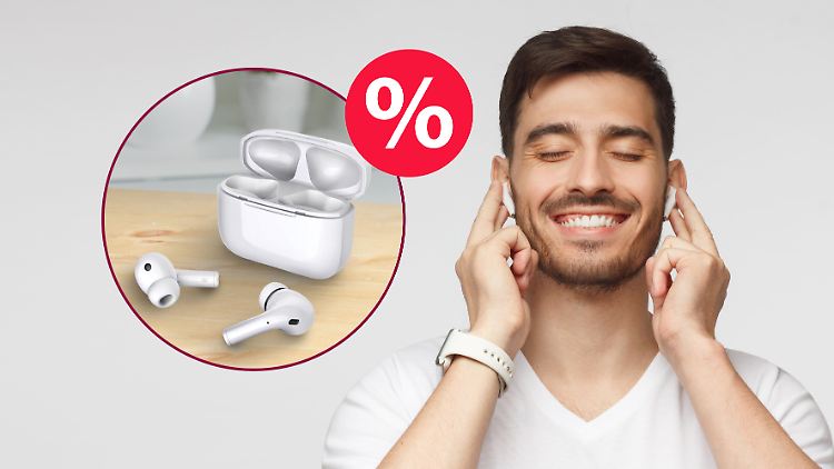 Günstiger, aber optisch sehr ähnlich: Die AirPods-Alternative von Maginon ist bei Aldi jetzt reduziert. Lohnen sich die Discounter-In-Ears?
