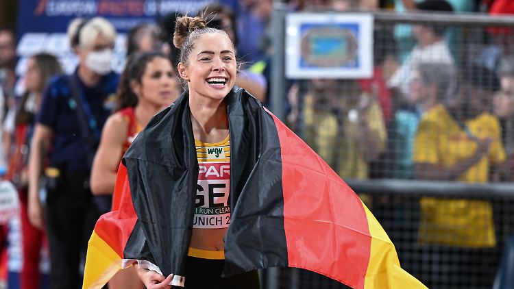 "Das Jahr hätte für mich persönlich gar nicht besser laufen können", sagt Gina Lückenkemper.
