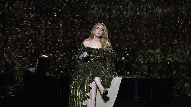 Glamour kann sie: Adele bei einem Auftritt in London.