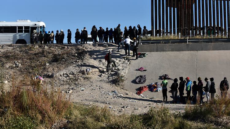 In den vergangenen Tagen überquerten bereits ungewöhnlich viele Migranten die US-Grenze nahe der Stadt El Paso in Texas.