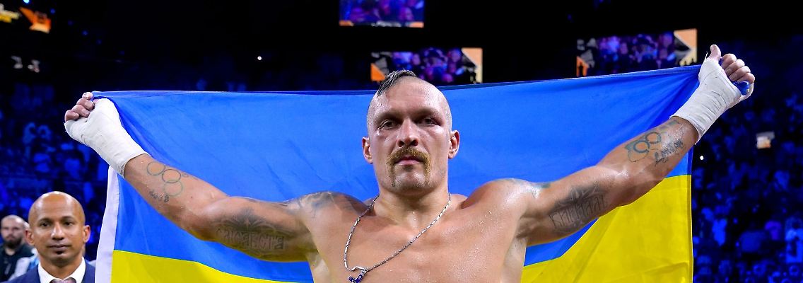 Kämpft gegen Tyson Fury um die Schwergewichtskrone: Oleksandr Usyk.