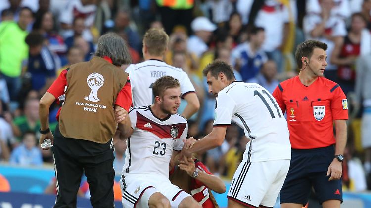 Christoph Kramer zog sich im WM-Finale 2014 eine Kopfverletzung zu.
