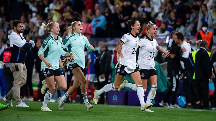 Die DFB-Frauen begeistern mit ihrem Spiel und ihrer Freude.
