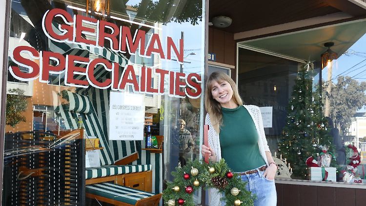 Hannah Seyfert wollte nicht auf deutsche Spezialitäten in San Francisco verzichten und ist nun Ladenbesitzerin.