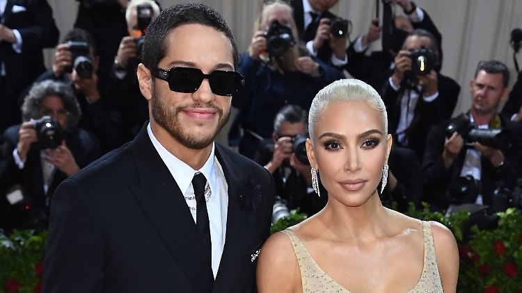 Waren neun Monate lang ein Paar: Pete Davidson und Kim Kardashian.