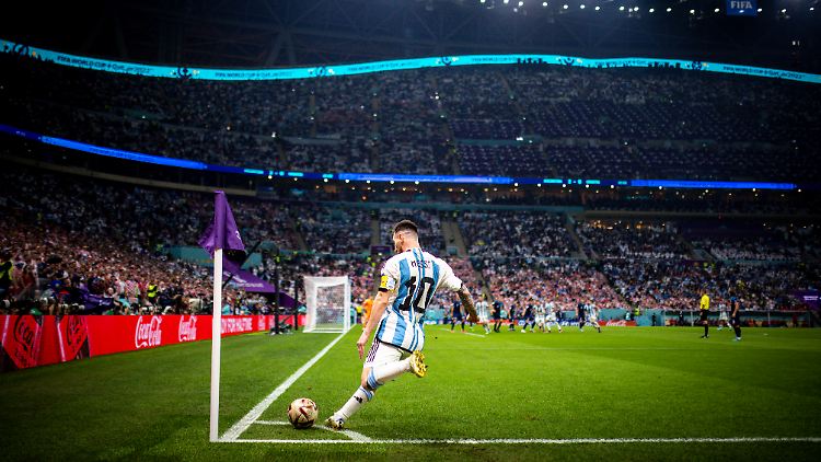 Messi soll seinen WM-Titel angeblich bei einem klimaneutralen Turnier gewonnen haben.