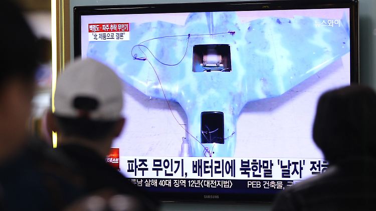 Es ist das erste Mal seit fünf Jahren, dass nordkoreanische Drohnen in den Luftraum von Südkorea eingedrungen sind (Archivbild).