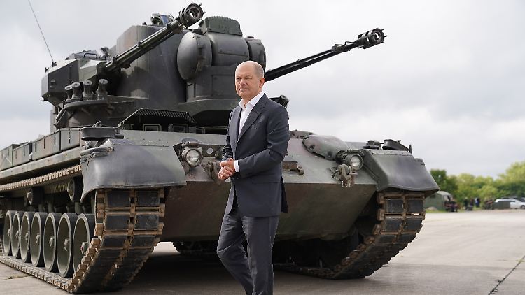 In diesem Jahr exportierte Deutschland 30 Schützenpanzer des Typs "Gepard".