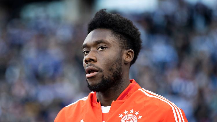 Als Linksverteidiger gesetzt: Alphonso Davies.