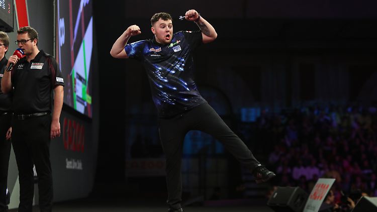 Ist mittlerweile ein nicht mehr so geheimer Geheimfavorit auf den Titel bei der Darts-WM: Josh Rock