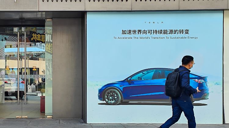 Nicht nur in China scheinen Autokäufer die Autos von Tesla derzeit links liegen zu lassen.