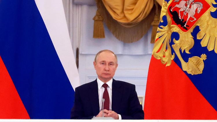 Einen Teil der Gebiete hat Russlands Präsident Putin schon wieder verloren. 